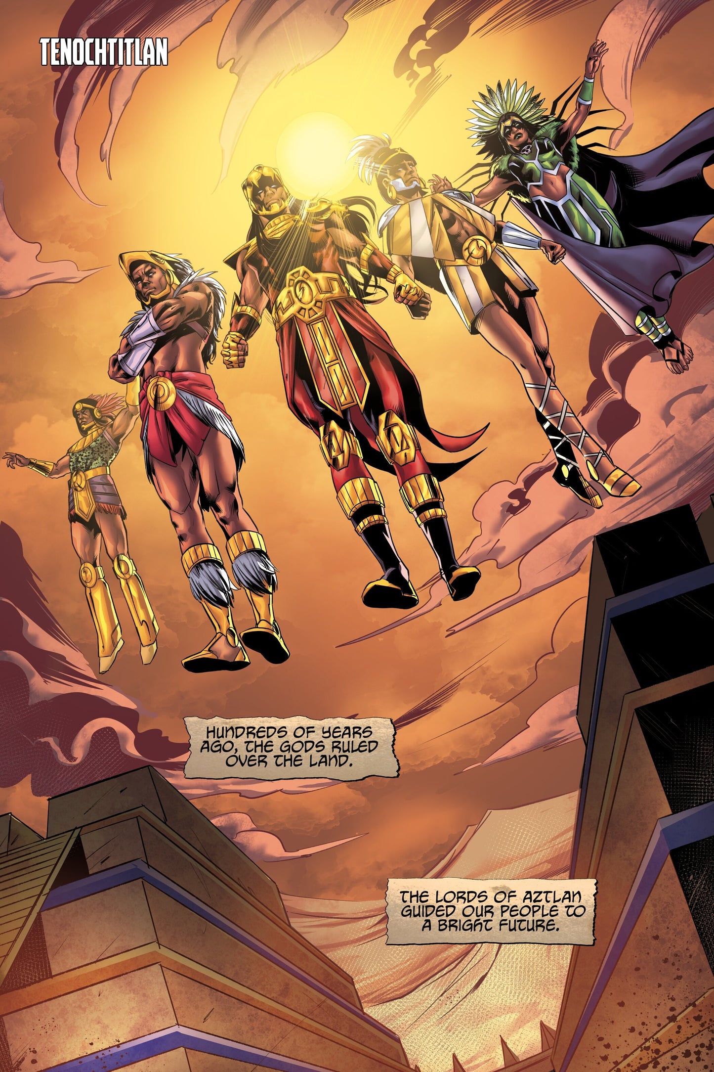Tenoch #1 (God of Fire) (Cover A)