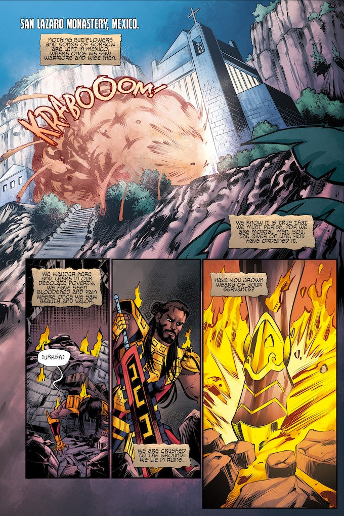 Tenoch #2 (God of Fire)