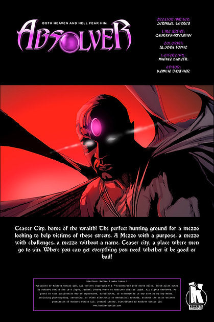 Absolver #2 "Arrival" | Konkret Comics