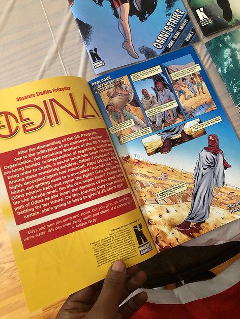 Odina #1 " Omni Strike" VARIANT Cover