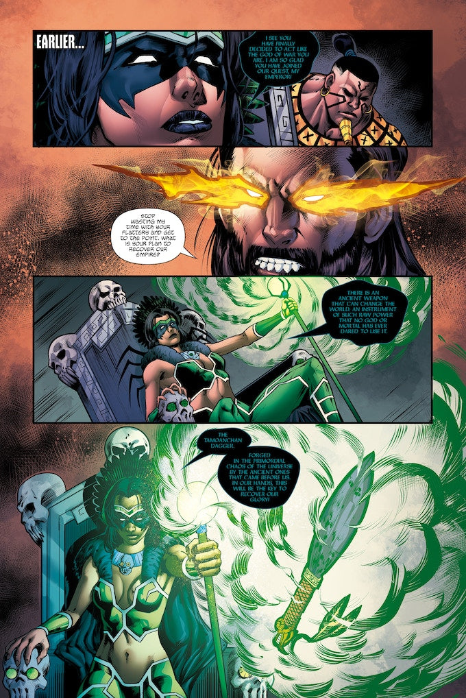 Tenoch #2 (God of Fire)