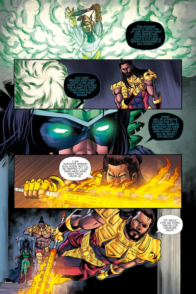 Tenoch #2 (God of Fire)
