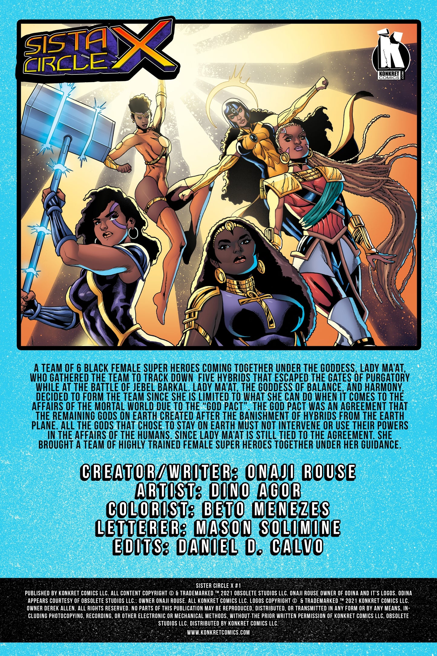 Sista Circle X #1 (Signed Copy) (Digital Included)