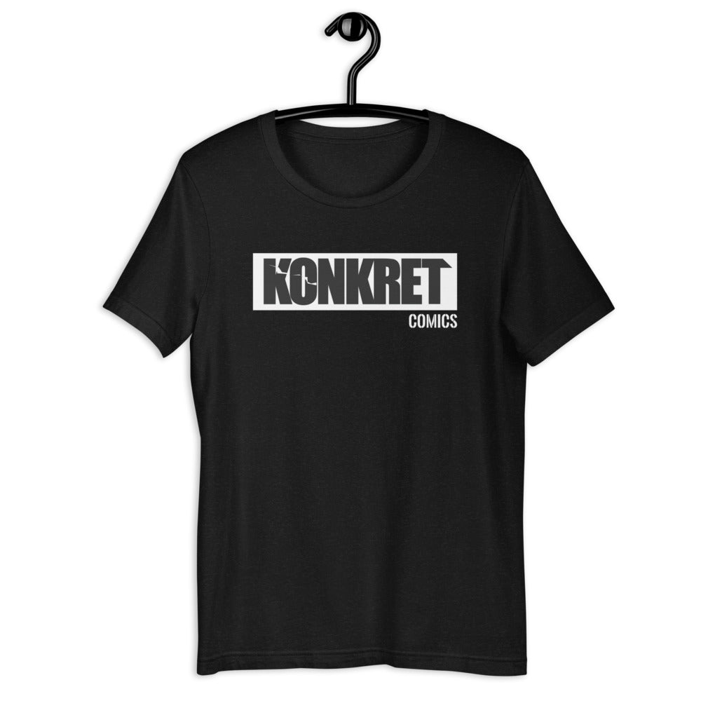 Black Konkret Block Logo T-Shirt